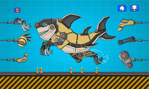 机甲食人鲨模拟