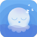 章鱼睡眠图标