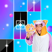 Lankybox钢琴拼图游戏