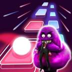 鬼脸抖动瓷砖跳GrimasTilesHop Music3D