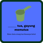 辛普兰答题Simpulan Bahasa