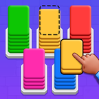卡片颜色排序CardShuffle ColorSorting3D