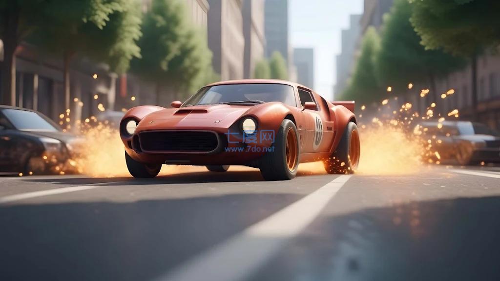 真实汽车特技表演Extreme Car Stunt Car Games图3