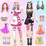 甜蜜娃娃DIY纸可爱娃娃(Sweet Doll DIY Paper Cute Doll)