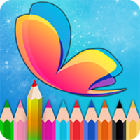 蝴蝶着色(Butterfly Coloring)