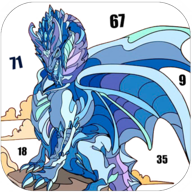 卡通龙着色书(Dragon Coloring Book)