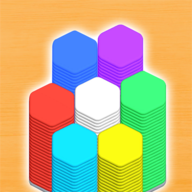 堆栈拼图六进制排序(Stack Puzzle: Hexa Sort)