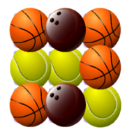 球棍拼图(Ball Bash Puzzle)