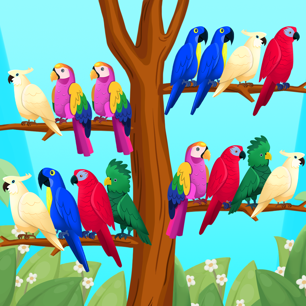 鳥排序離線拼圖(Bird Puzzle)