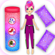 颜色显示娃娃游戏(Color Reveal Doll Games)