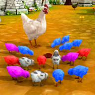 多彩的小鸡(Colorful Chicks)