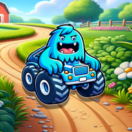 兒童怪物卡車賽車游戲(Monster Racing)圖標(biāo)