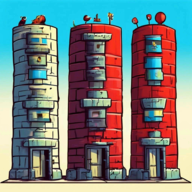 對(duì)立的塔(Opposing towers)