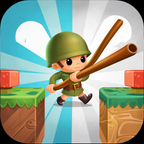 彈性棍棒士兵游戲(Stretchy Stick Soldier)