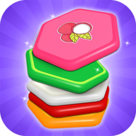 排序謎題(Fruits Hexa: Sorting puzzle)游戲圖標(biāo)