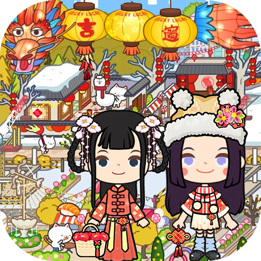 托卡迷你城市世界图标