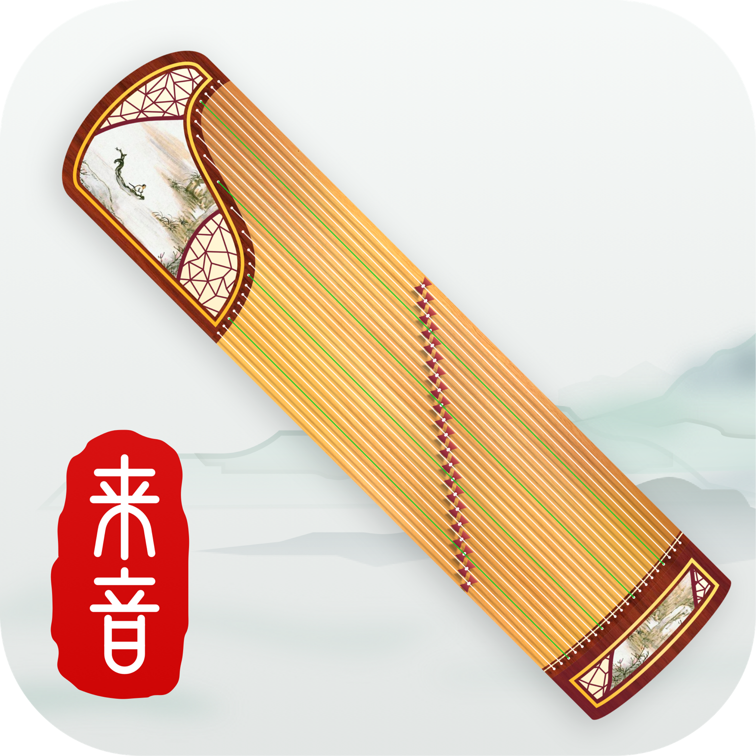 来音古筝正版图标