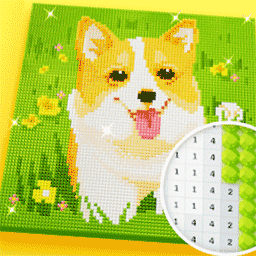 钻石画填涂
