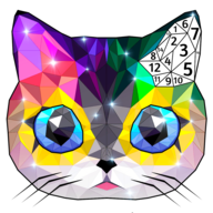 Polyart Coloring by Numbers游戲