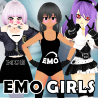 MOE! Emo Girls Multiplayer游戏