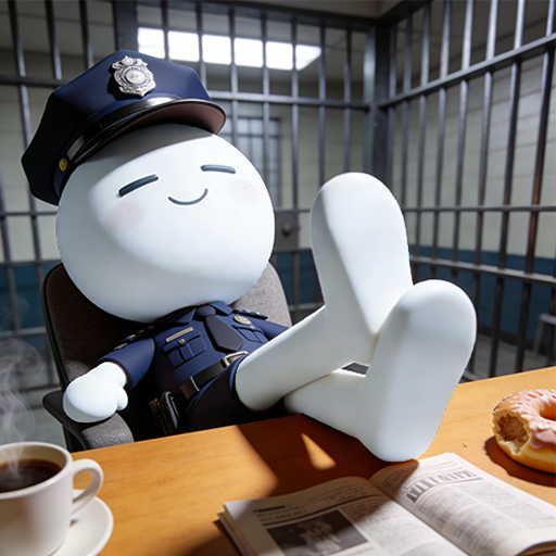 警官也摸鱼游戏