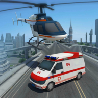 Flying Car Ambulance游戏