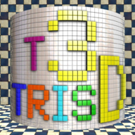 方块堆叠（T3TRISD）游戏