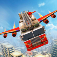 Flying Fire Truck Robot游戏
