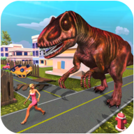 Monster Dinosaur Simulator: City Rampage游戏
