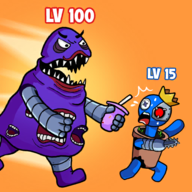 恐怖進化紫色怪物Grim Evolution: Purple Monster