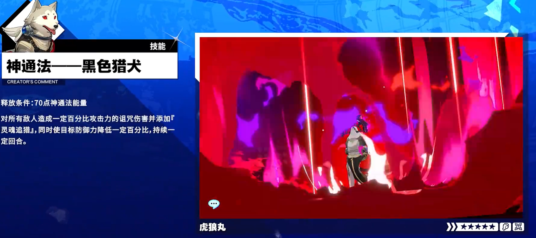 女神异闻录：夜幕魅影虎狼丸介绍