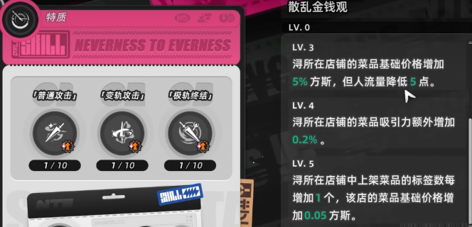 异环浔都市特技介绍