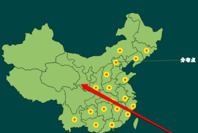 原创PPT制作地图分布图的详细步骤