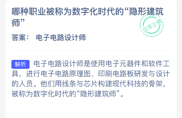 哪种职业被称为数字化时代的隐形建筑师