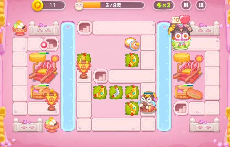 保卫萝卜4秋妃传25关通关攻略秋妃传第25关怎么过