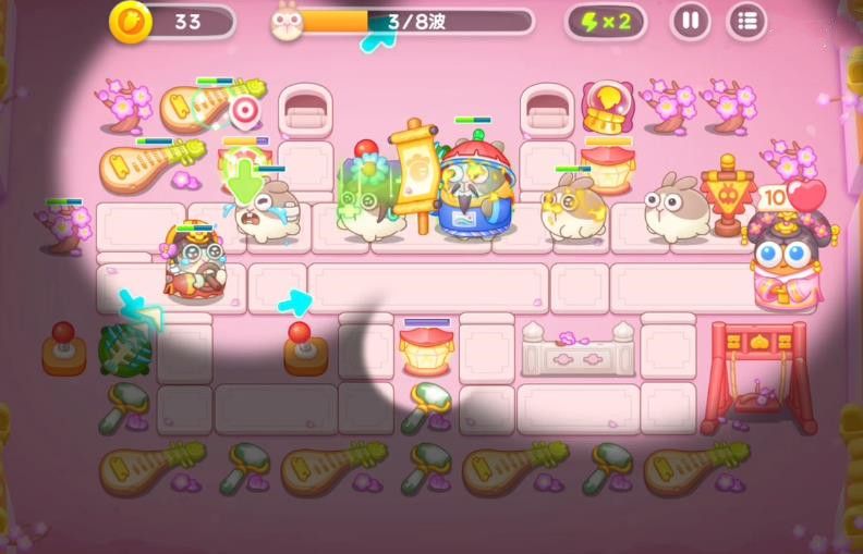 保卫萝卜4秋妃传22关通关攻略秋妃传第22关怎么过
