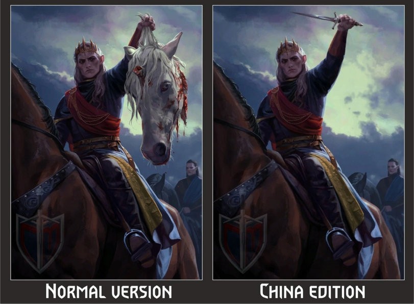 巫师之昆特牌国服与国际服图片对比匕首变汤勺