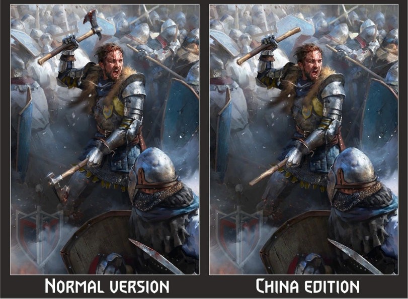 巫师之昆特牌国服与国际服图片对比匕首变汤勺