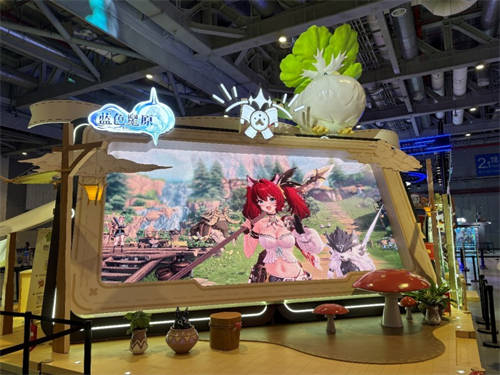 蓝色星原:旅谣BW展台开启线下试玩,玩家参与热情引发全场关注