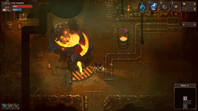 矿坑之下2Steam抢先体验好评肉鸽探险续作