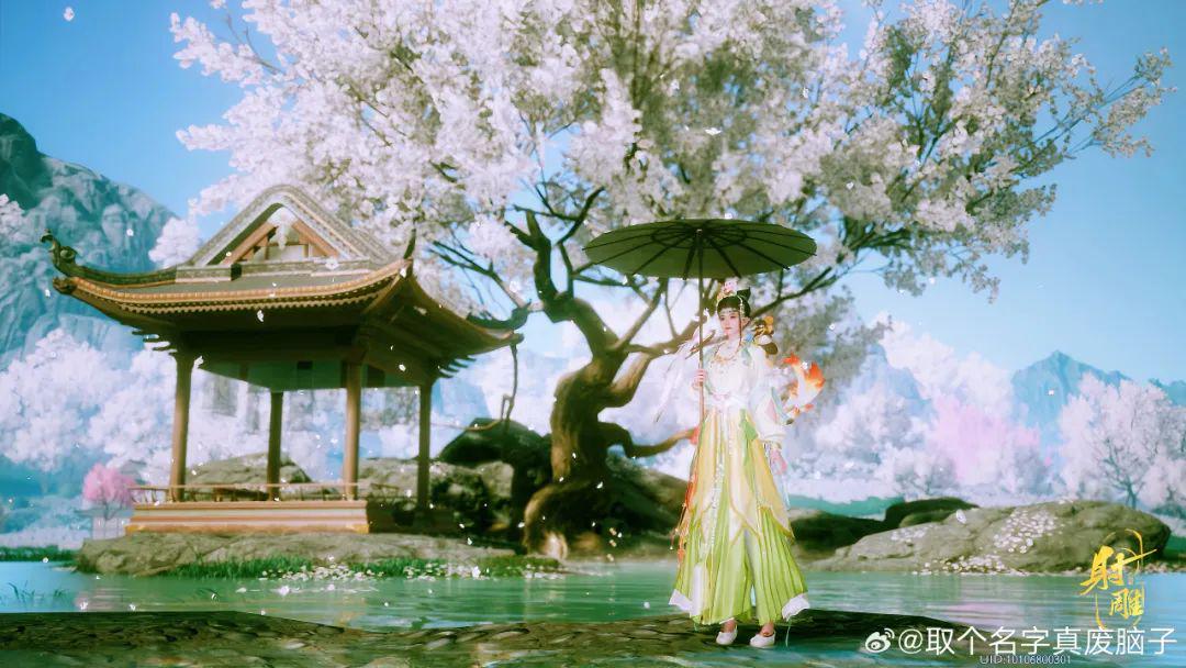 射雕春日穿搭大赏-以衣载风华,踏春入江湖