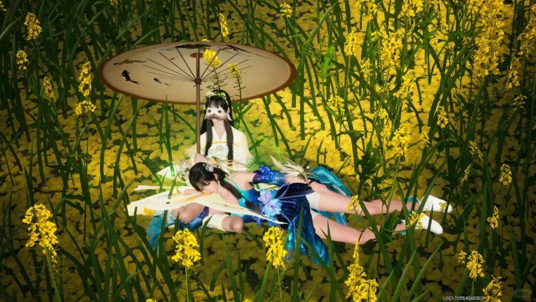 射雕春日穿搭大赏-以衣载风华,踏春入江湖