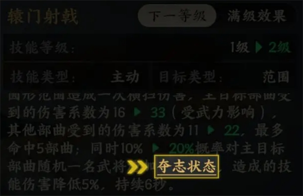 三国群英传策定九州技能状态解析