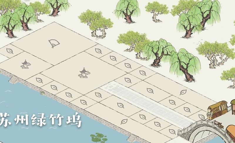江南百景图：苏州府稚子墓布局