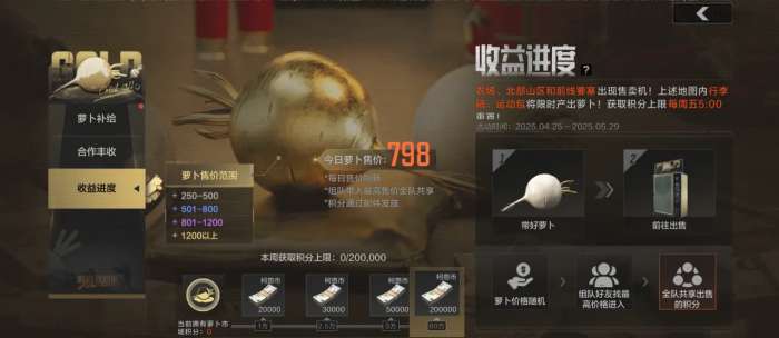 暗区突围合作丰收活动攻略