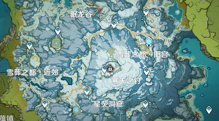 原神雪山三个碎片在哪雪山三个碎片位置介绍