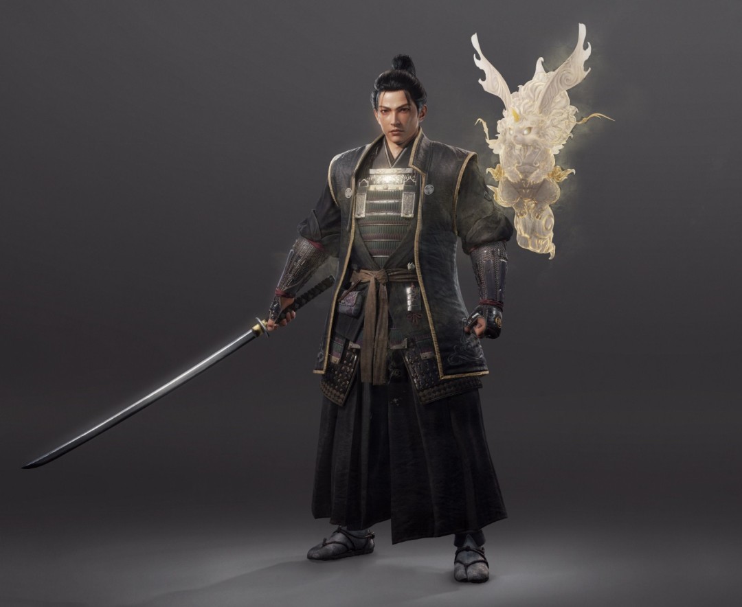 仁王3主角形象图公布武士忍者双形态超帅