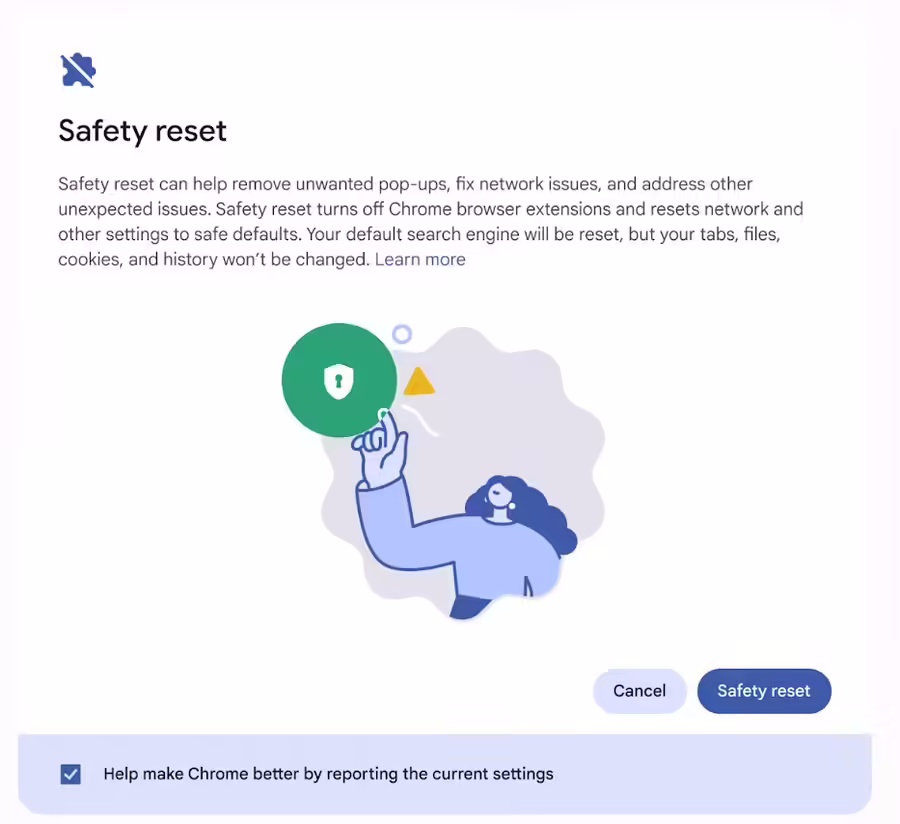 ChromeOS131版本更新:新增安全重置功能,辅助功能优化,快速应答界面升级等特性