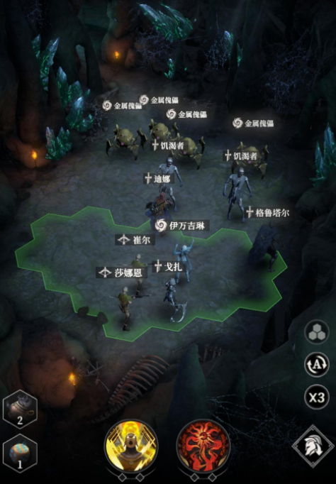 地下城堡4墓穴挑战125通关攻略:告别卡关,双坦控场流稳过技巧