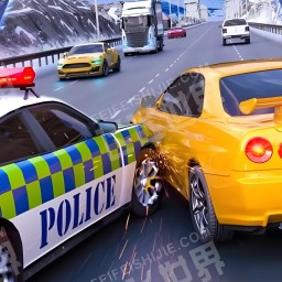 3D警車駕駛模擬安卓版圖標(biāo)